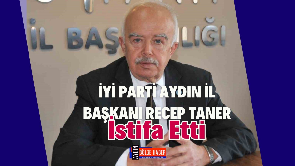 Recep Taner istifa etti 