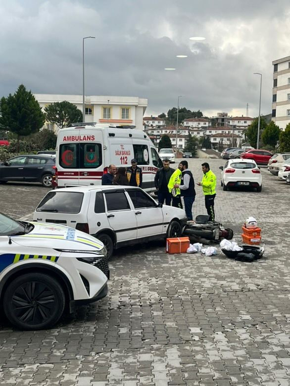 Söke’de trafik kazası: 1 yaralı